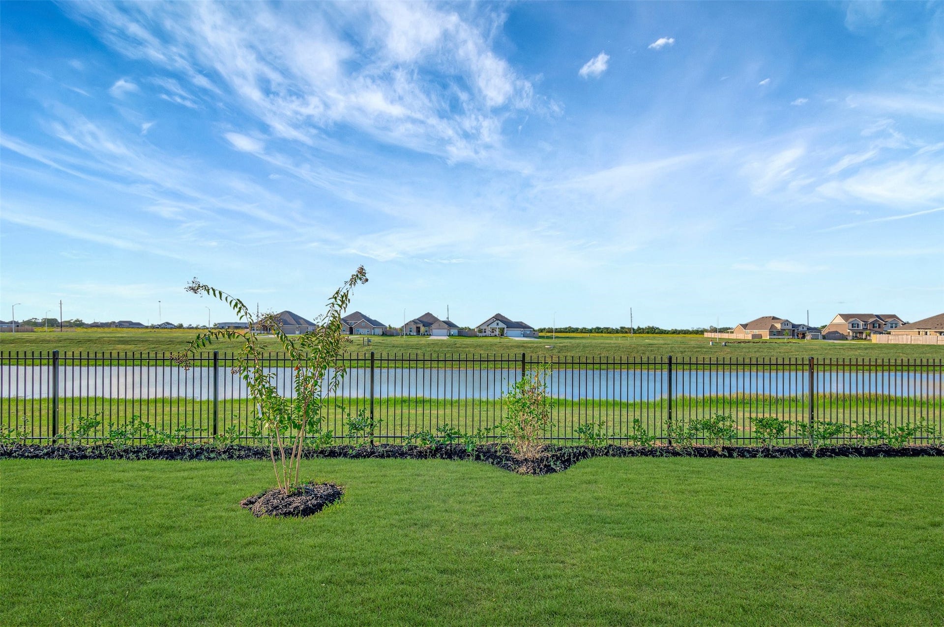 12027 Old Fashion Circle, Mont Belvieu, TX 77535 Peaceful backyard with gorgeous views