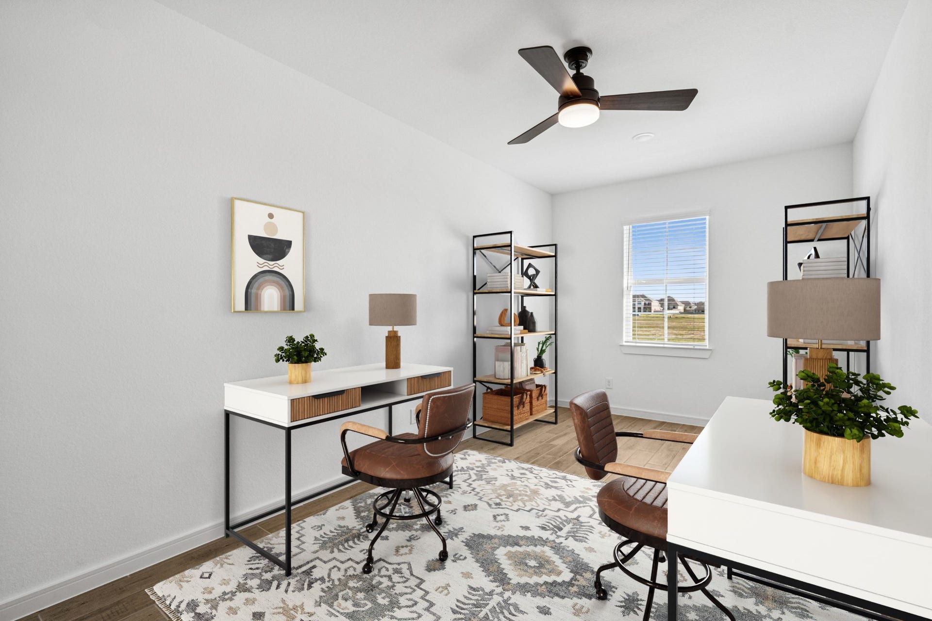 12027 Old Fashion Circle, Mont Belvieu, TX 77535 Convenient home office (*Photo not of actual home and used for illustration purposes only.)