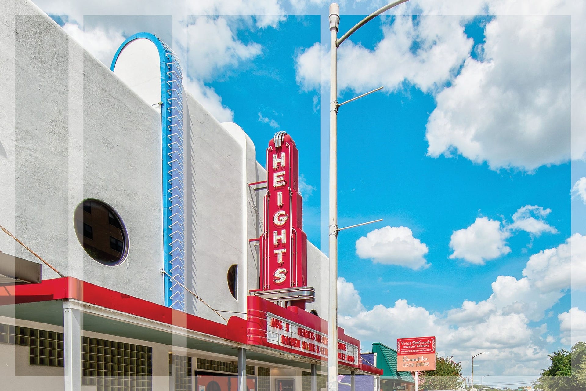 335 Harvard Street, Houston, TX 77007 Iconic Heights Theatre is home to many different genres of music events.