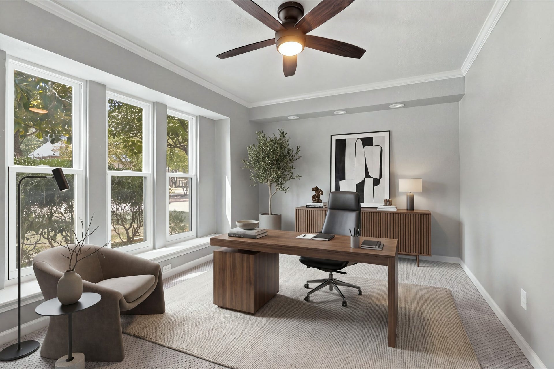 18106 Mahogany Forest Drive, Spring, TX 77379 Next to the Dining Room is also the Office/Study, Optional 5th Bedroom (Brand New Carpet!)