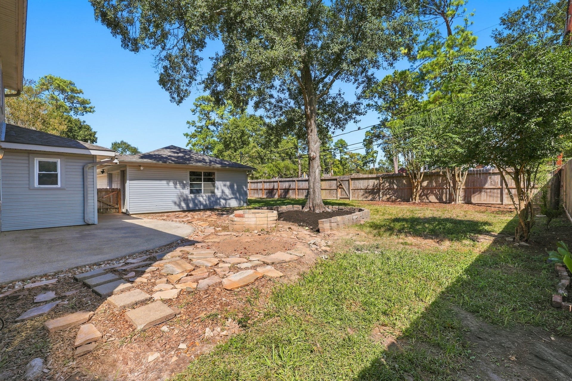 18106 Mahogany Forest Drive, Spring, TX 77379 Backyard View