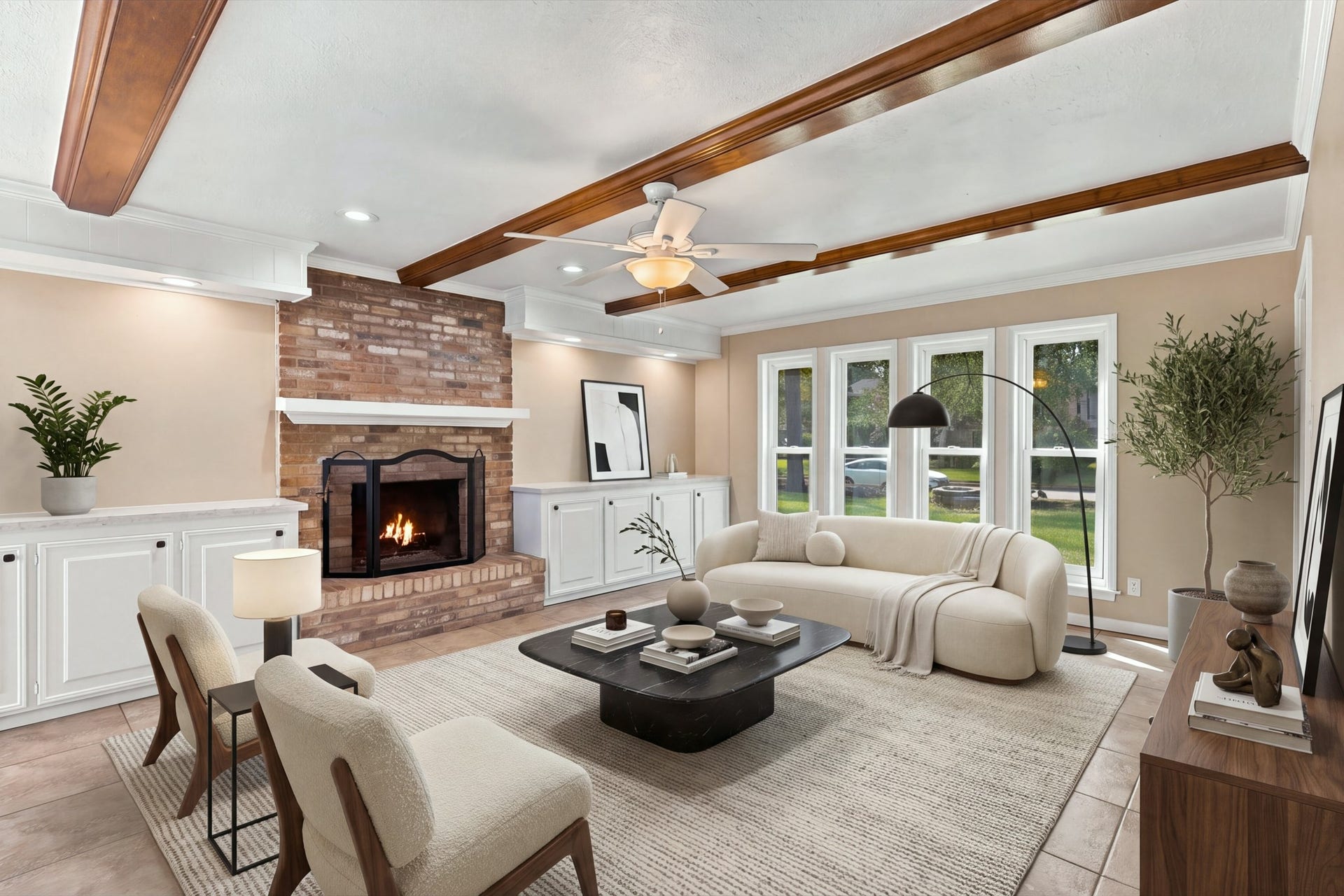 18106 Mahogany Forest Drive, Spring, TX 77379 Living Room *Staged*
