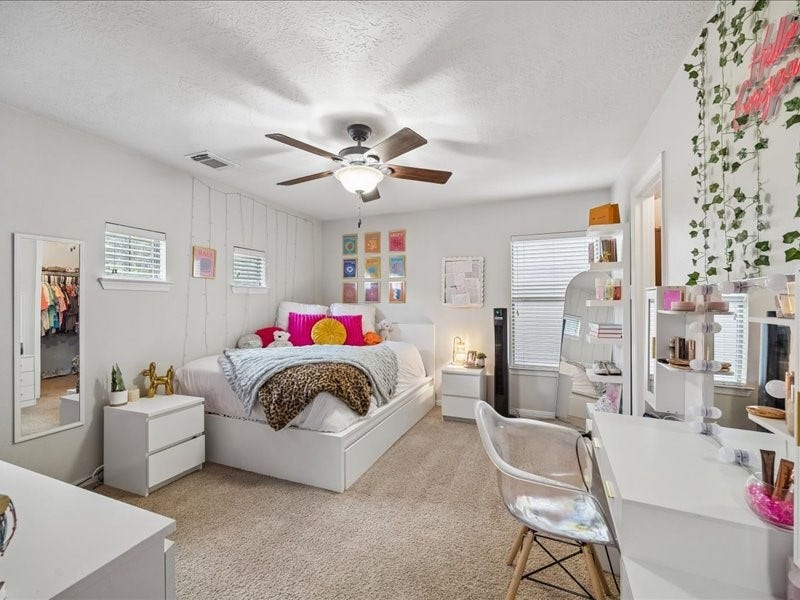 2nd, 3rd and 4th bedrooms located upstairs.