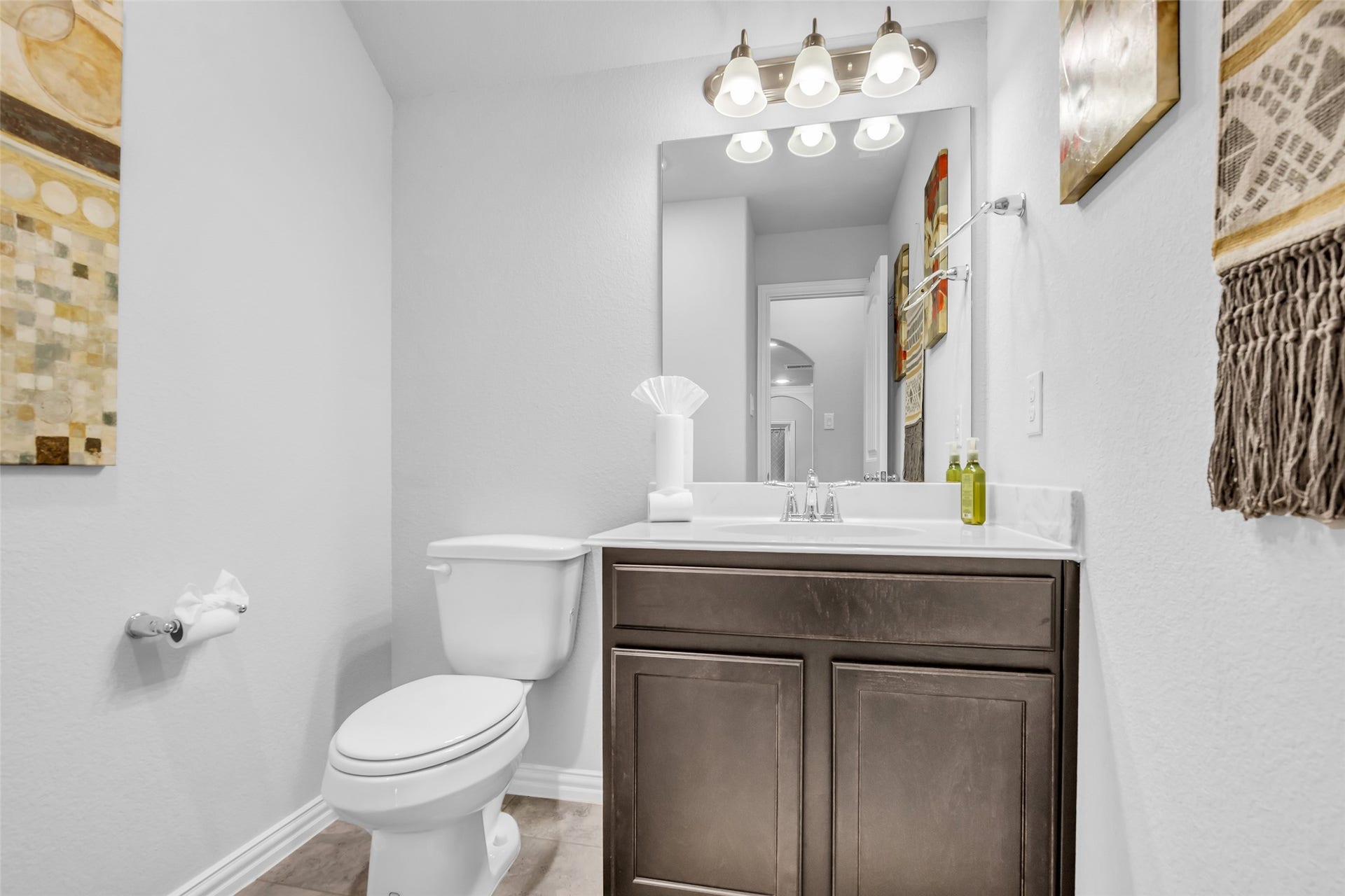 Upstairs Guest bathroom