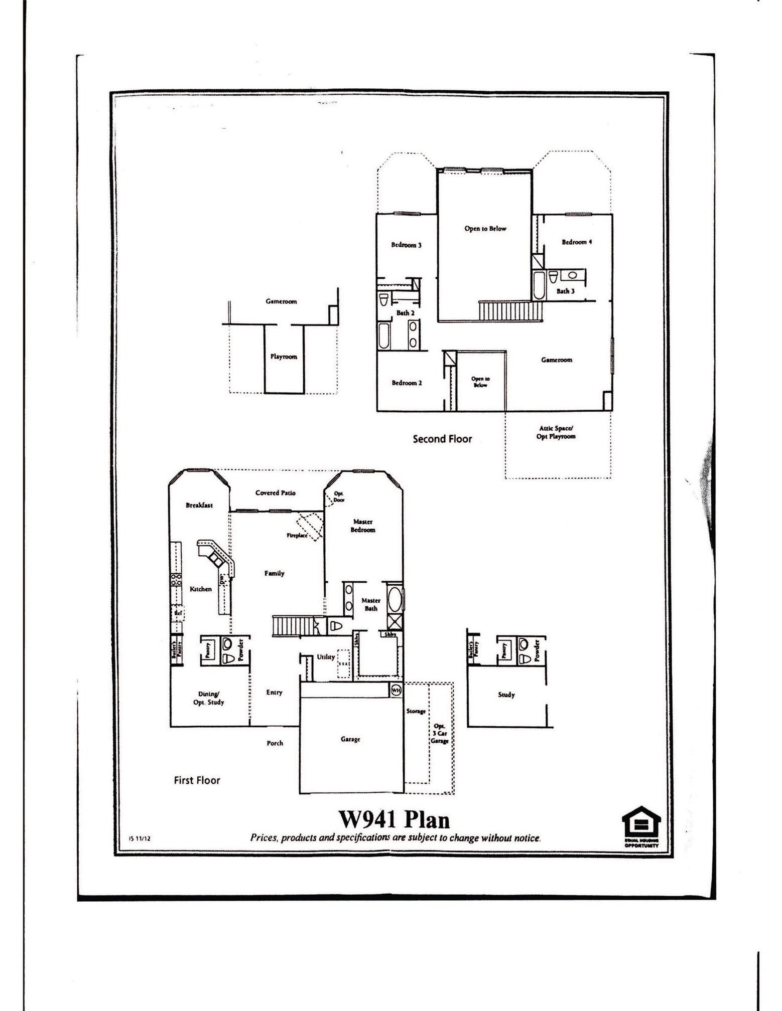 680 Cumberland Ridge Lane, League City, TX 77573 Floor Plan