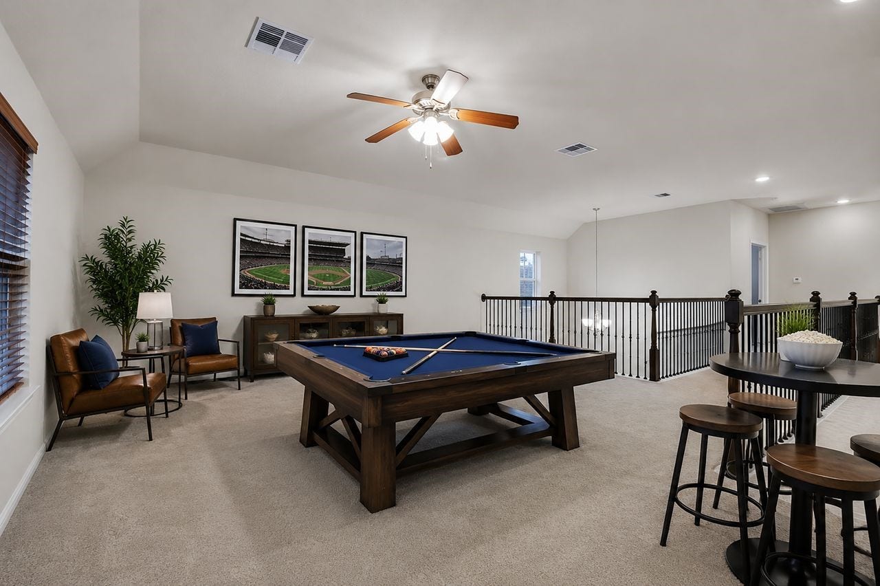680 Cumberland Ridge Lane, League City, TX 77573 Game Room, virtually staged