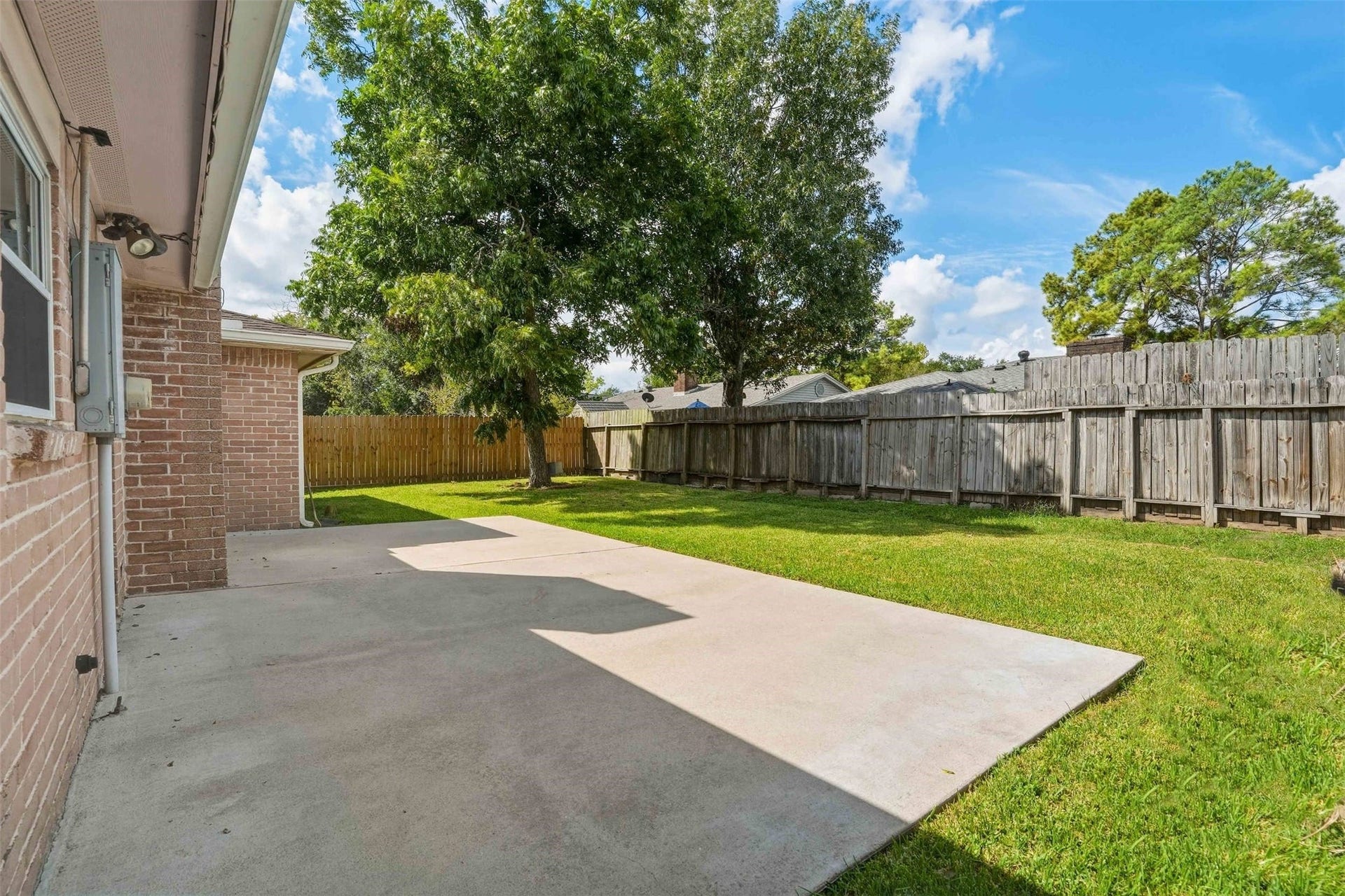 10514 Long River Drive, Sugar Land, TX 77498 Rear porch offering a relaxing outdoor living space