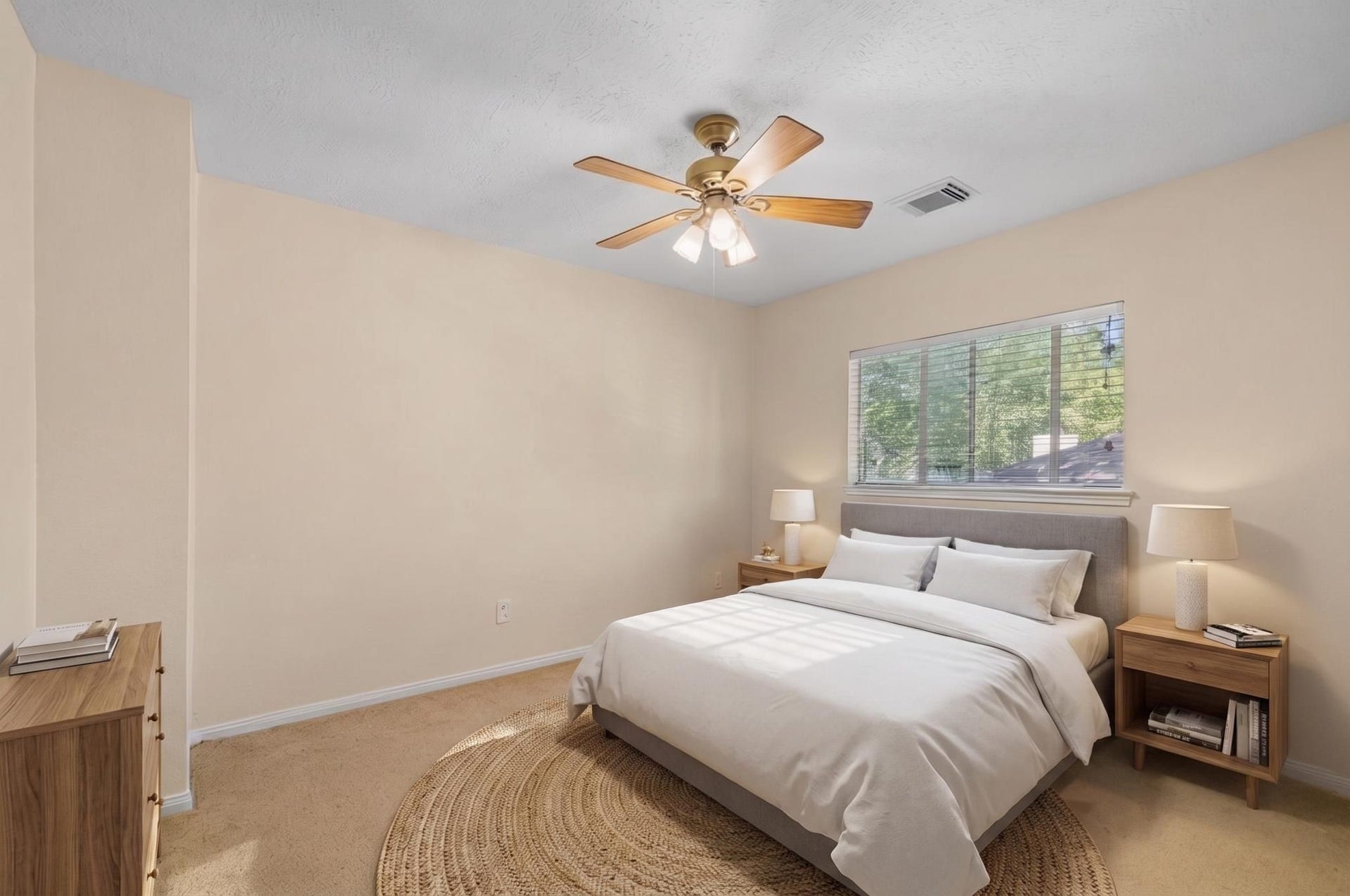 Bedroom - Located on the 2nd floor (Virtually staged).