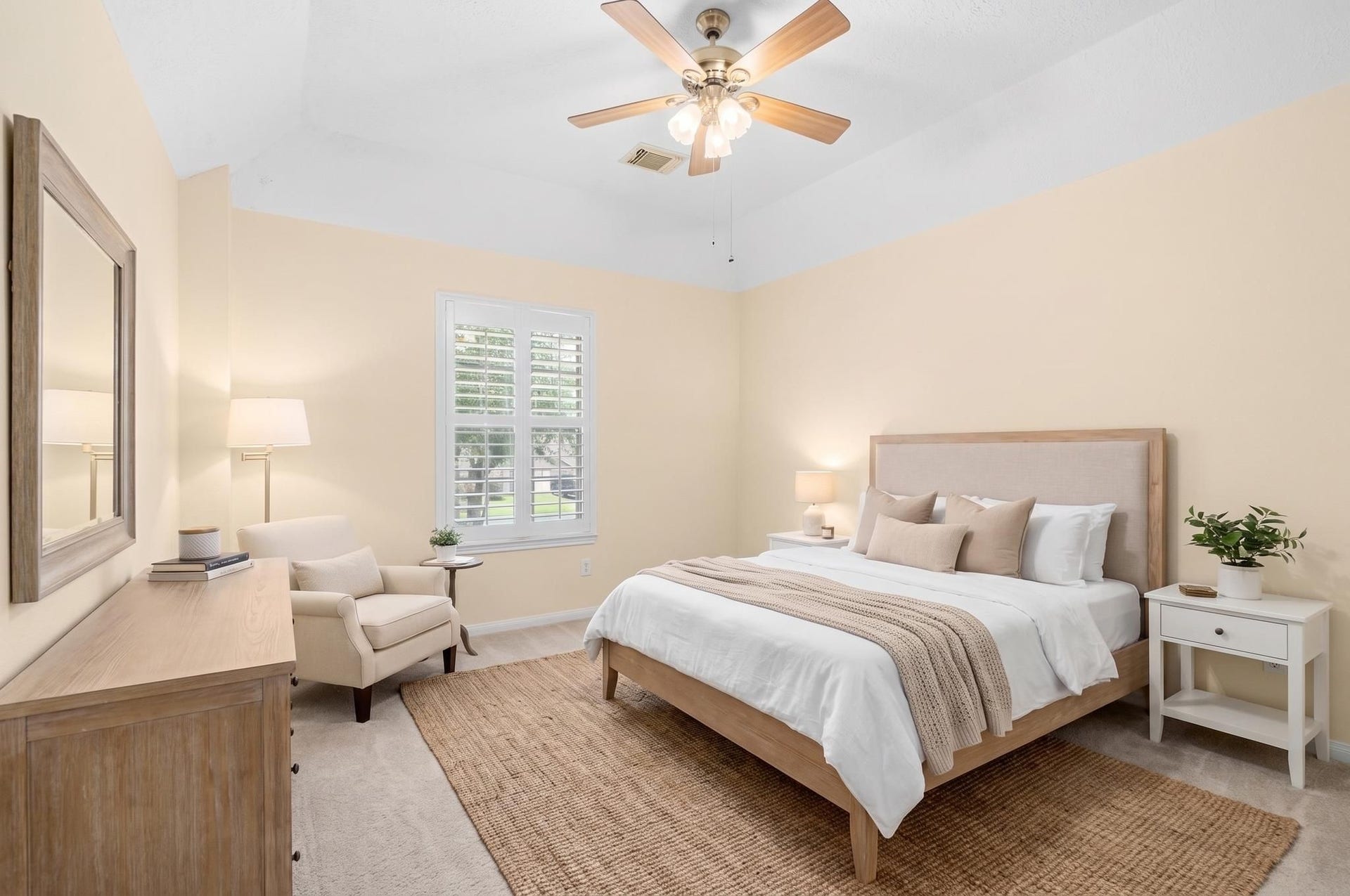 Bedroom - Located on the 2nd floor (Virtually staged).