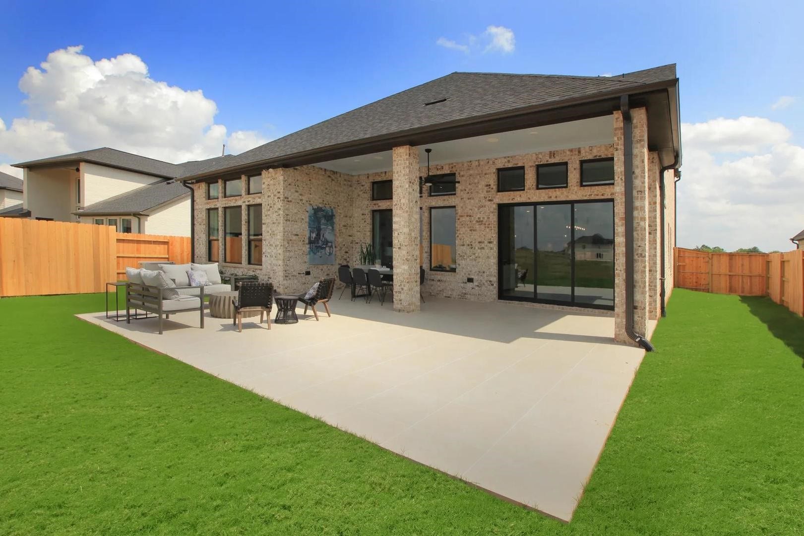 452 Sunset View Court, Katy, TX 77493 Rainier Outdoor Living Area