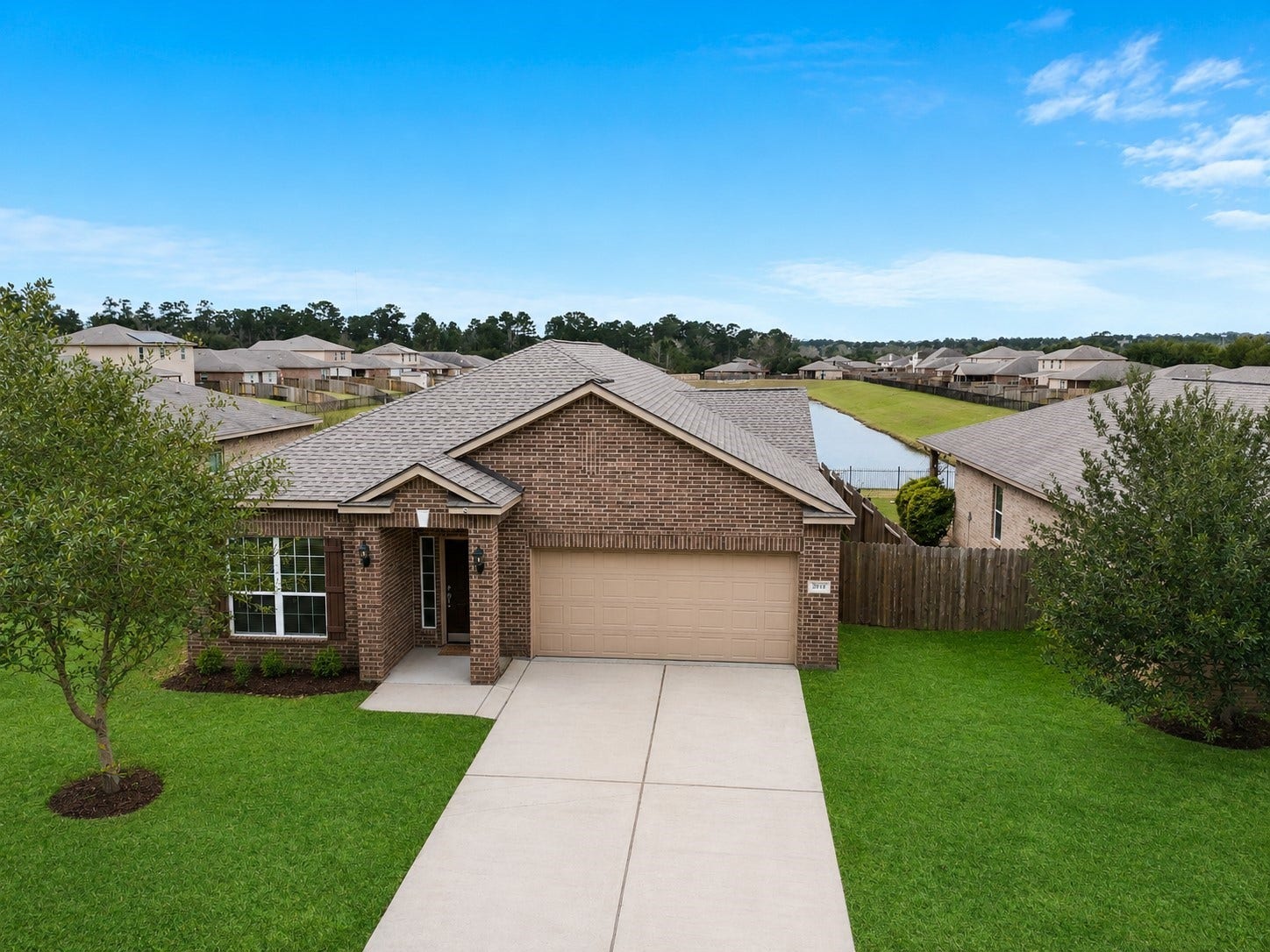 38219 N Lost Creek Boulevard, Magnolia, TX 77355 Great premium oversized water view lot.