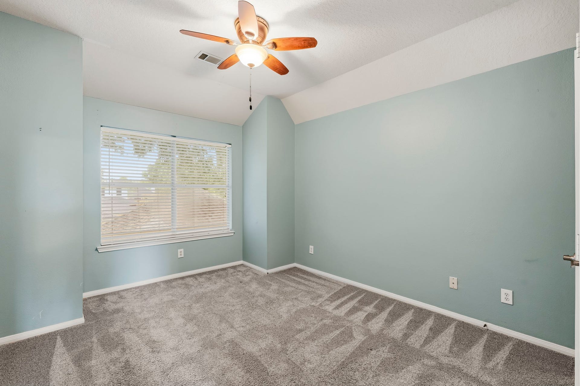 Another secondary bedroom upstairs.