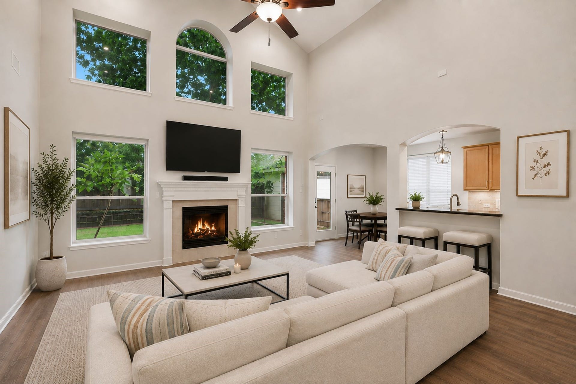 Virtual staging to envision your new home!