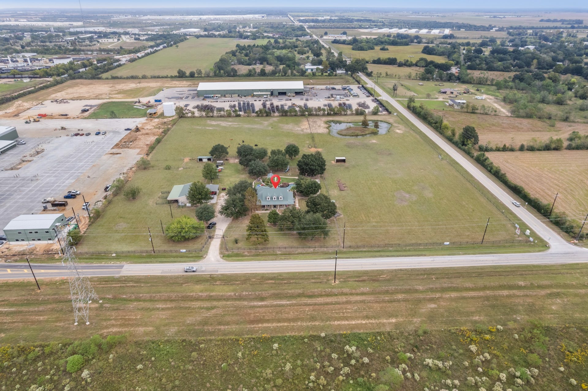 28030 Betka Road, Hockley, TX 77447 10+ acre fro residential or commercial