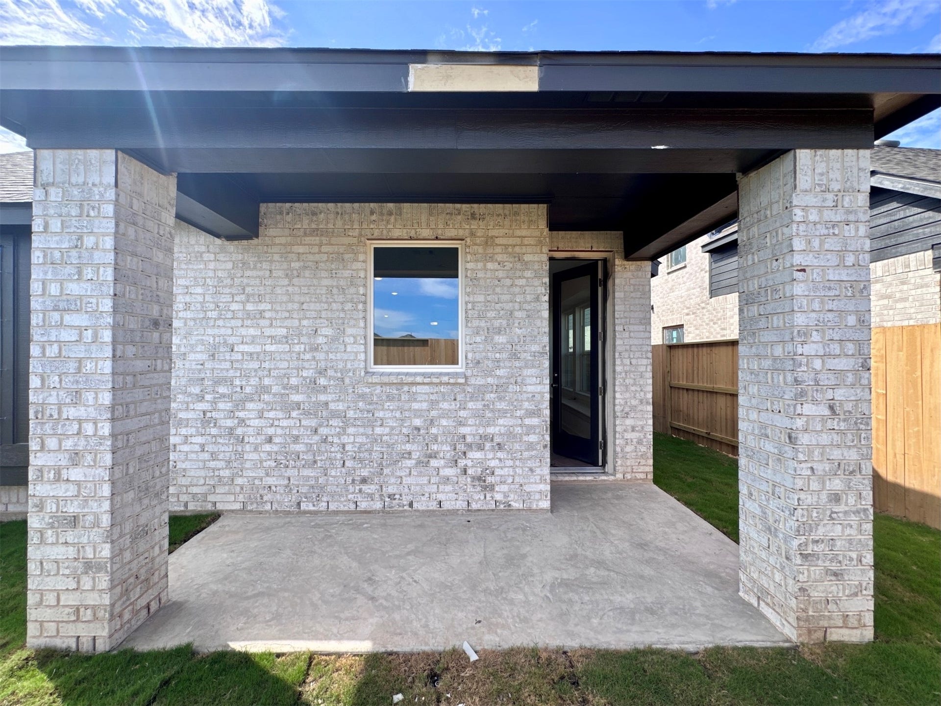 5219 Sistine Drive, Manvel, TX 77578 How the patio looks currently, but just you see!
