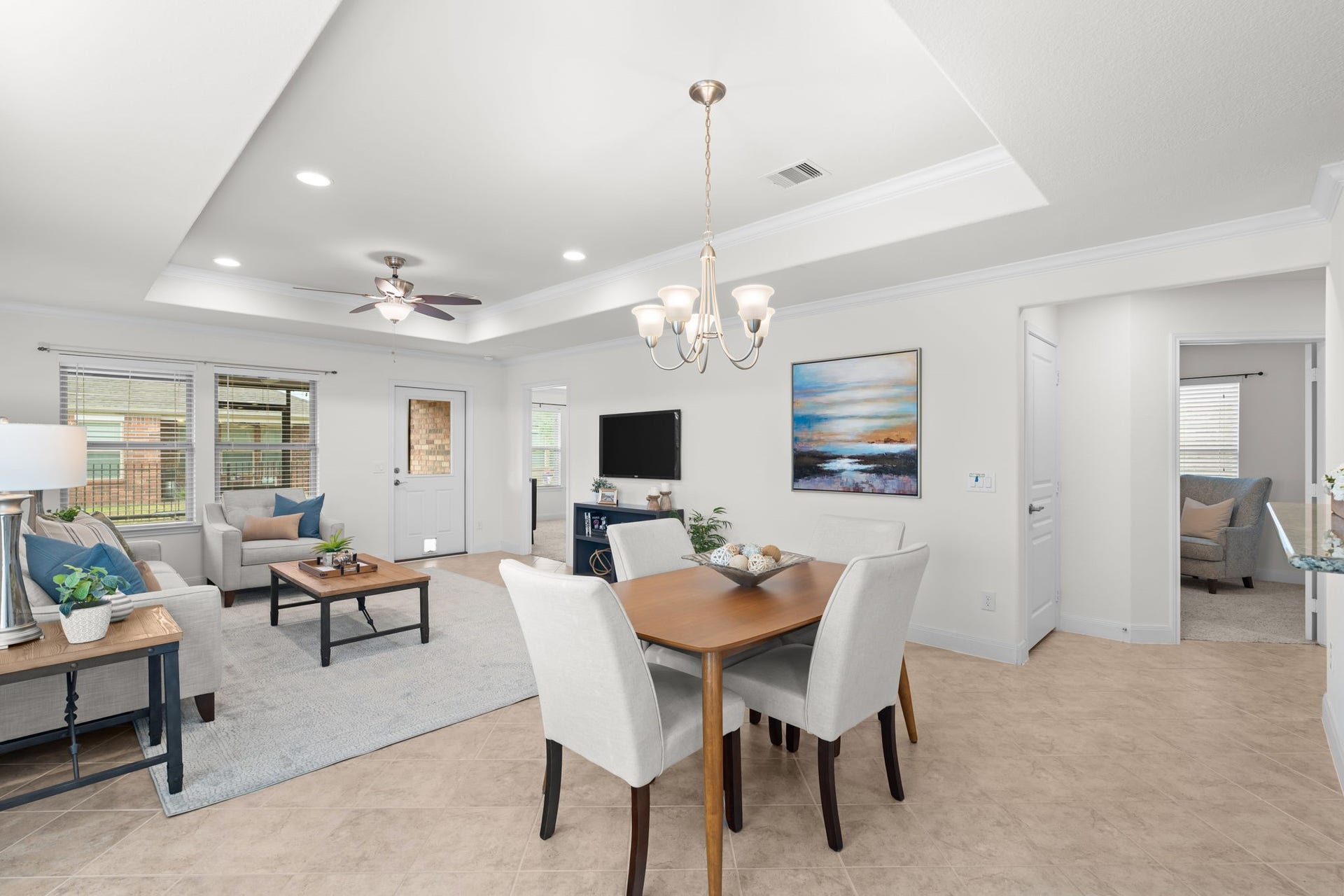 2938 Cone Flower Drive, Richmond, TX 77469 Freshly painted interior, comfortable floor plan & wonderful Del Webb lifestyle await!