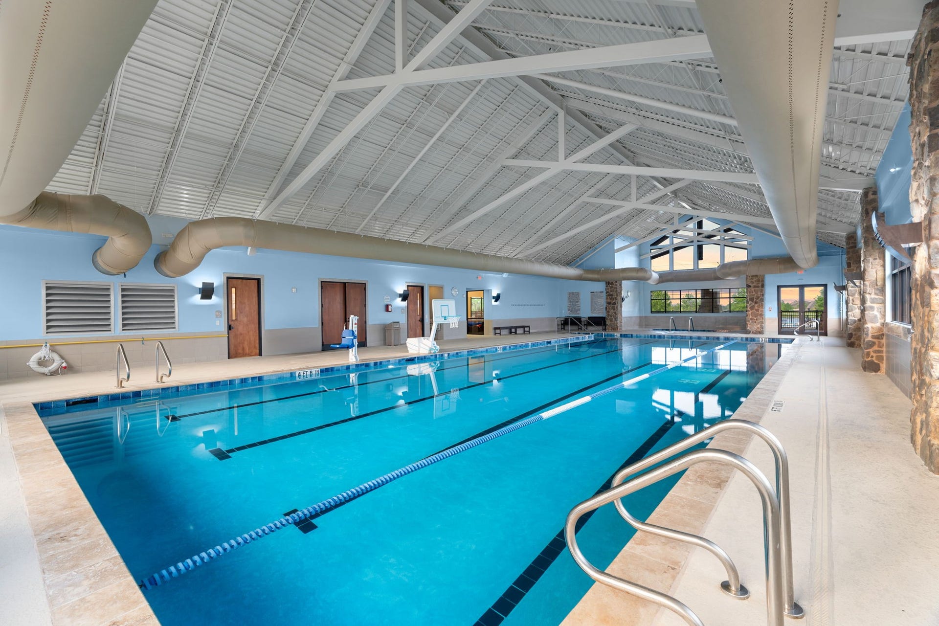 2938 Cone Flower Drive, Richmond, TX 77469 Luxuriate in the Lakehouse's beautiful heated indoor pool! Enjoy year-round swimming, water aerobics or a refreshing dip any time of year!