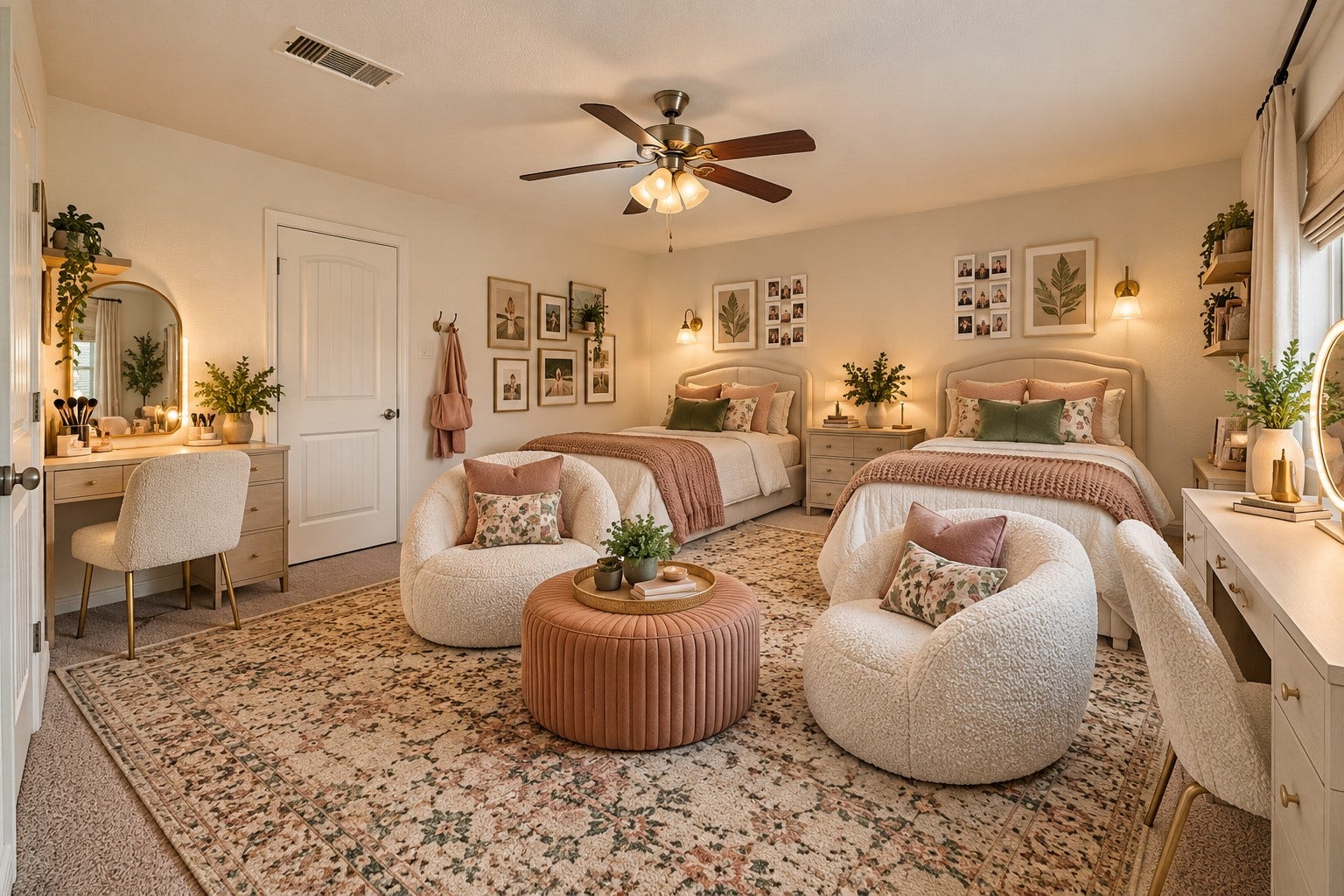 134 Meadow Landing Drive, Conroe, TX 77384 *This photo is digitally staged to show the potential of this fourth oversized bedroom upstairs! You could used it as a bedroom or a media room.*