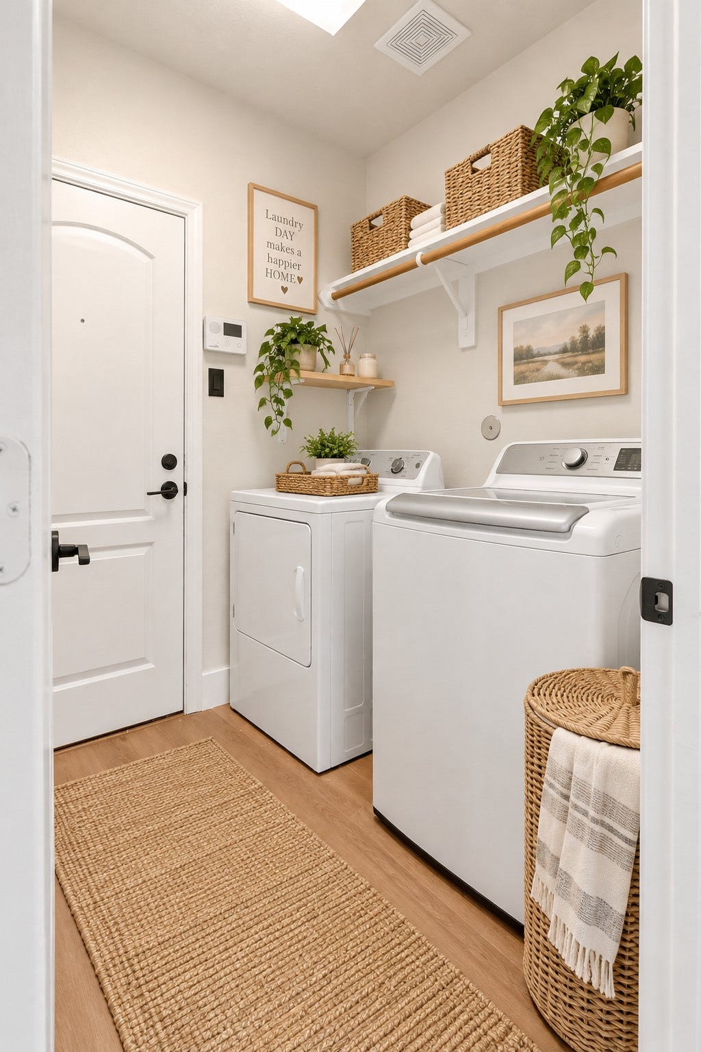 78 Heritage Mill, The Woodlands, TX 77375 Bright and inviting laundry room featuring convenient shelving, ample storage, and stylish finishes that make everyday chores a breeze.