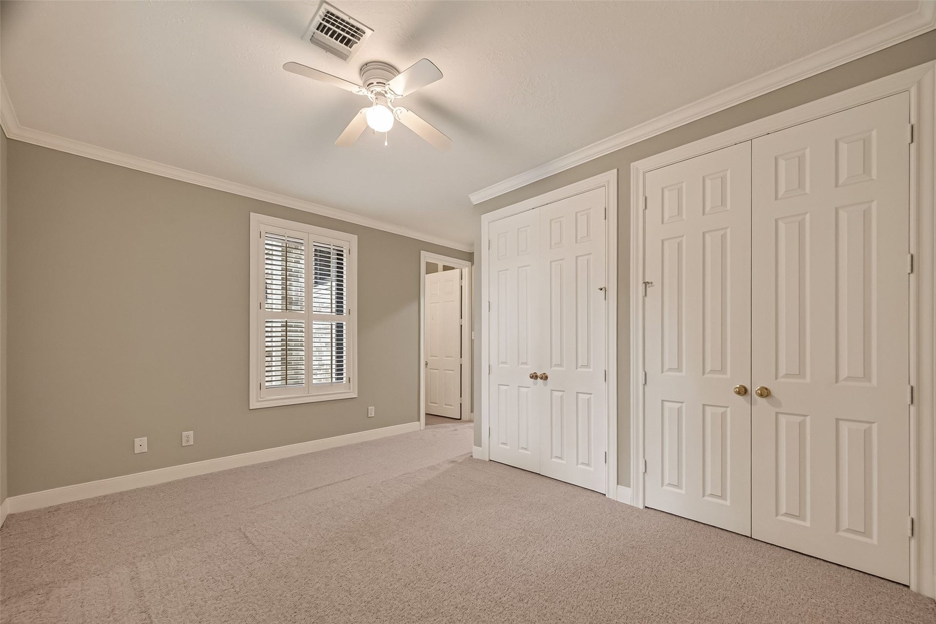 Another view of first floor secondary bedroom