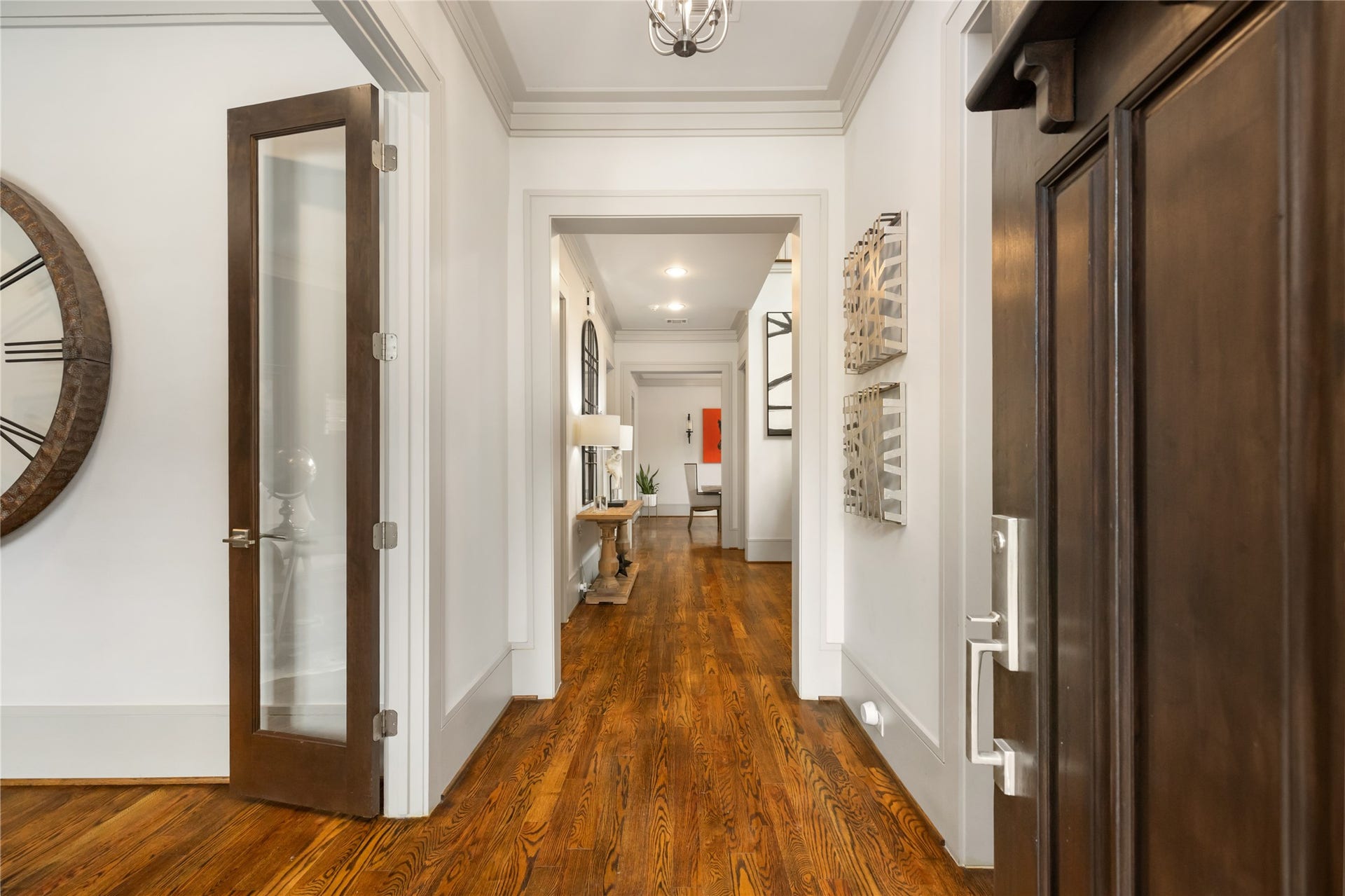 A view from the front door