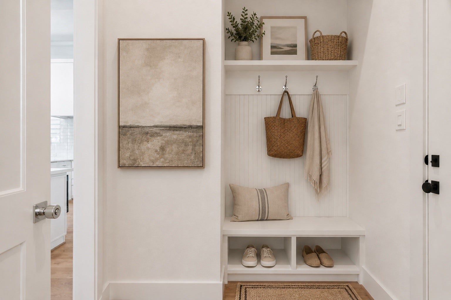 Conveniently Located  Conveniently situated adjacent to the Primary Bath and primary closet,
our laundry area ensures easy access for a seamless and efficient routine. Enjoy the convenience
of a well-placed space for all your laundry needs.