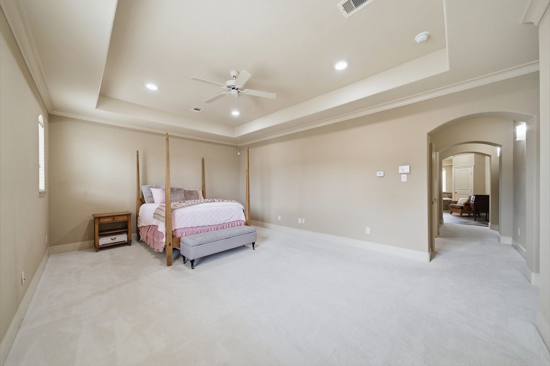 15 Laurelwood Drive, Houston, TX 77058 The primary bedroom opens to an ensuite bath...