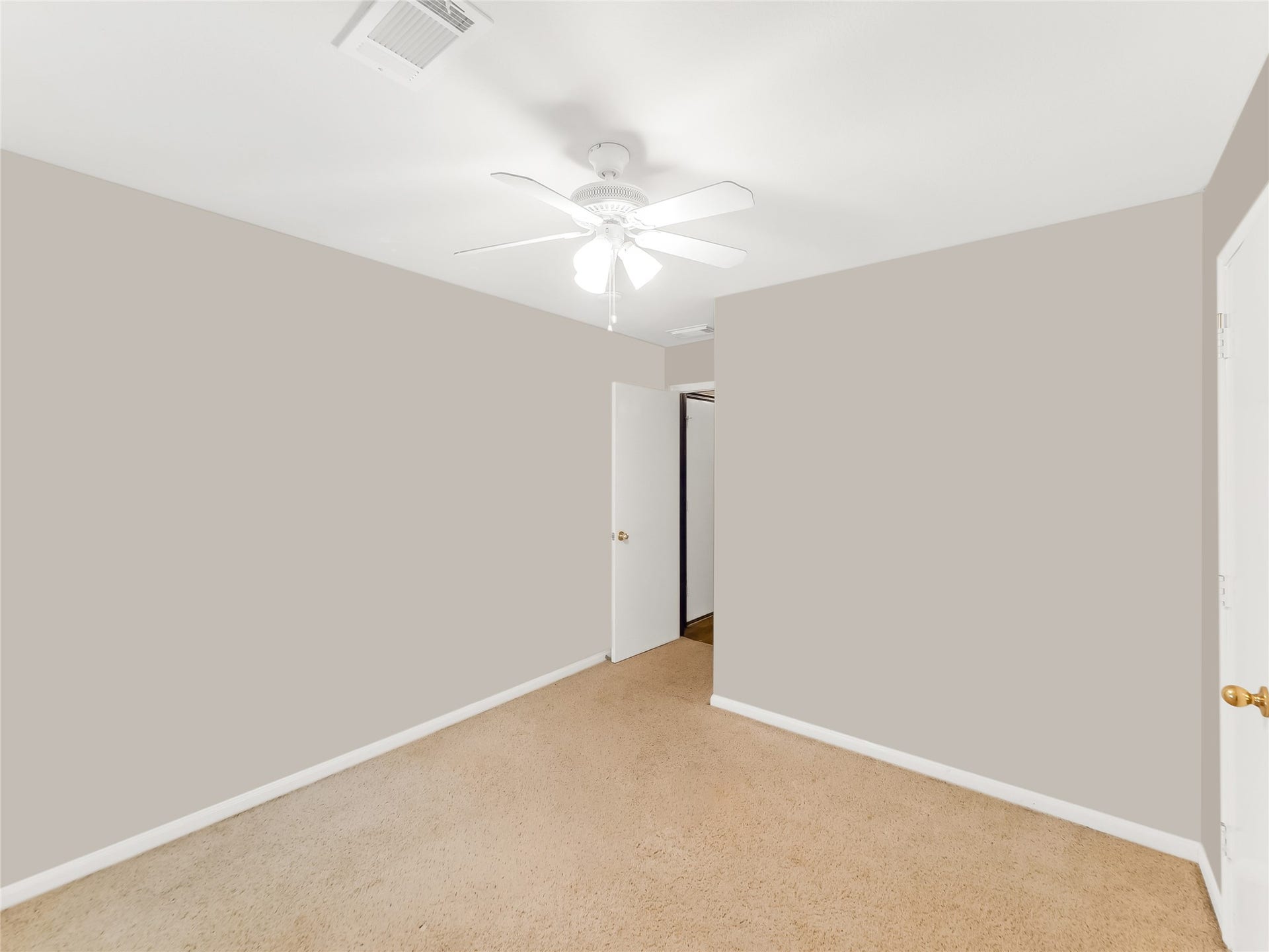 20911 Harvest Terrace Lane, Spring, TX 77379 Bedroom with a ceiling fan.