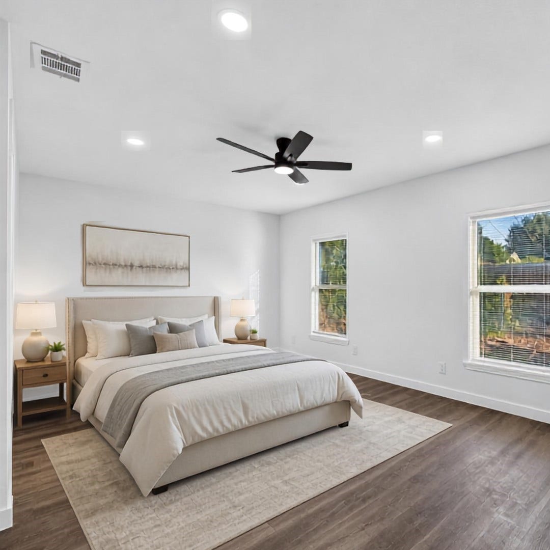 2909 Tarpey Avenue, Texas City, TX 77590 Virtually staged Primary bedroom
