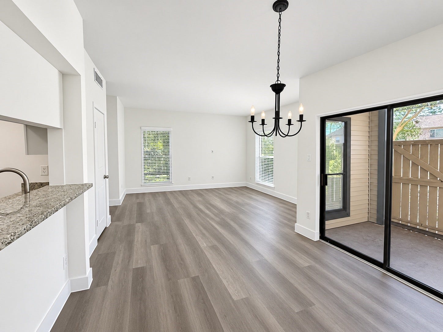 2025 Augusta Drive, #207, Houston, TX 77057 Kitchen with granite counters