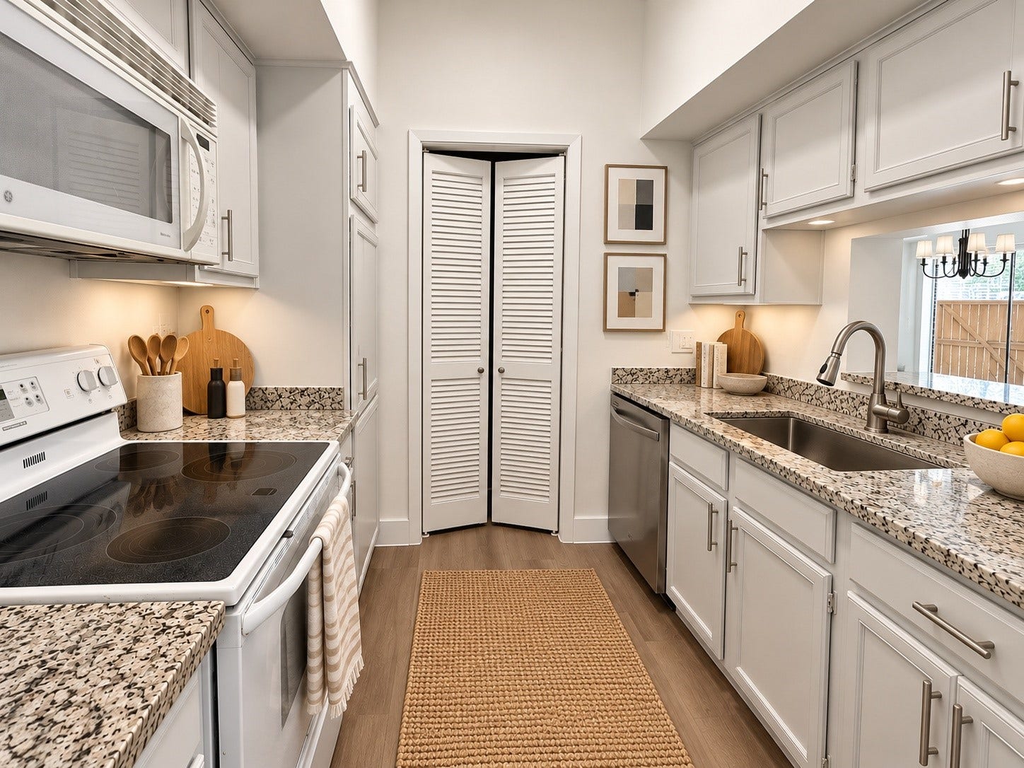 2025 Augusta Drive, #207, Houston, TX 77057 Kitchen is Virtually Staged with Ai Enhancements