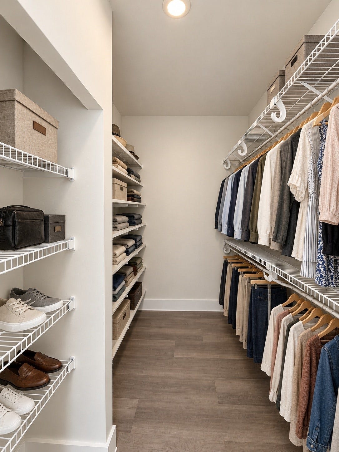 2025 Augusta Drive, #207, Houston, TX 77057 Bedroom Closet is Virtually Staged with Ai Enhancements