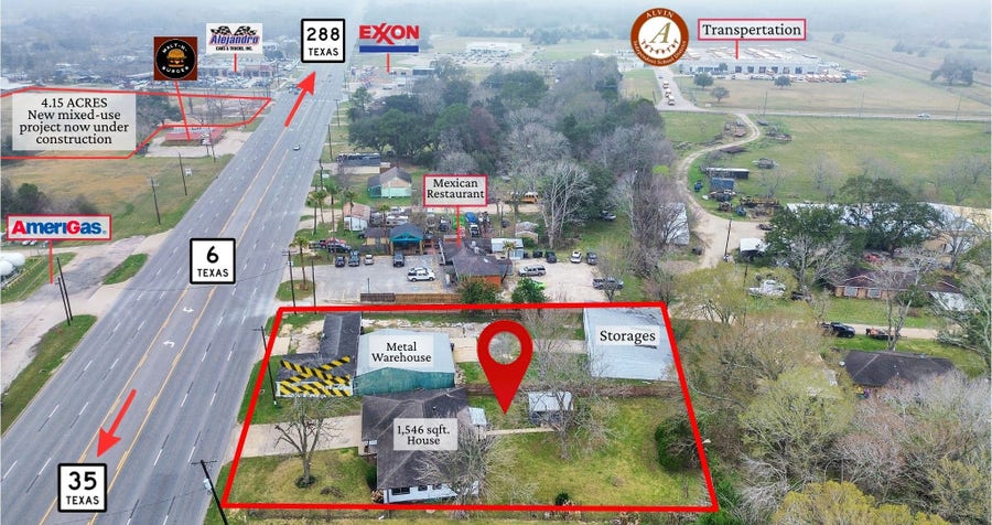 Property photo for 2002 W Highway 6, Alvin, TX