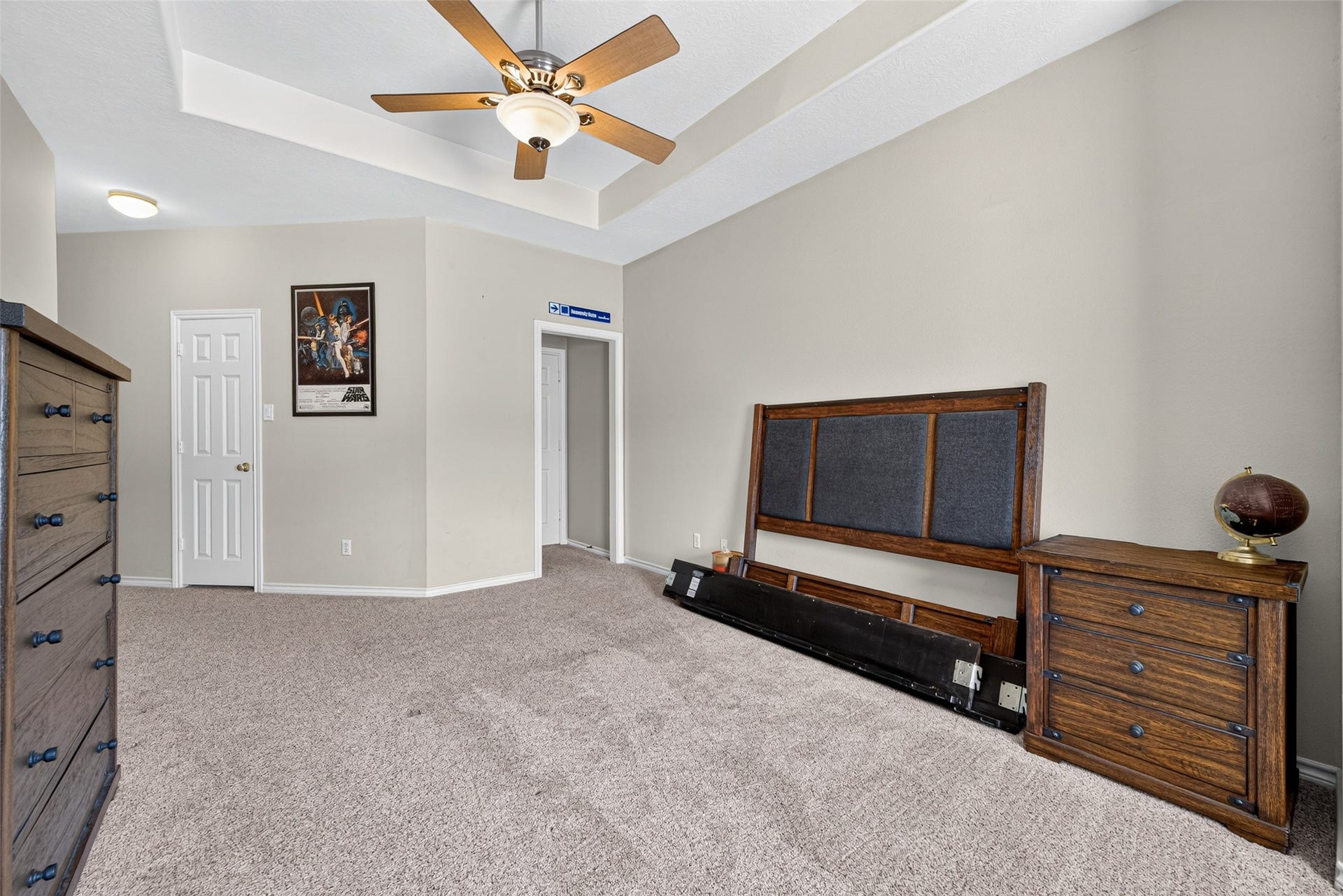 Alternate view of Bedroom #4 that connects to the third bathroom upstairs