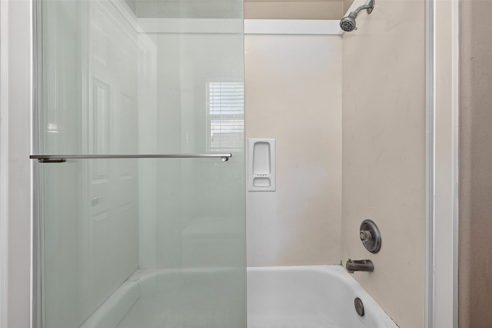Shower in second bathroom