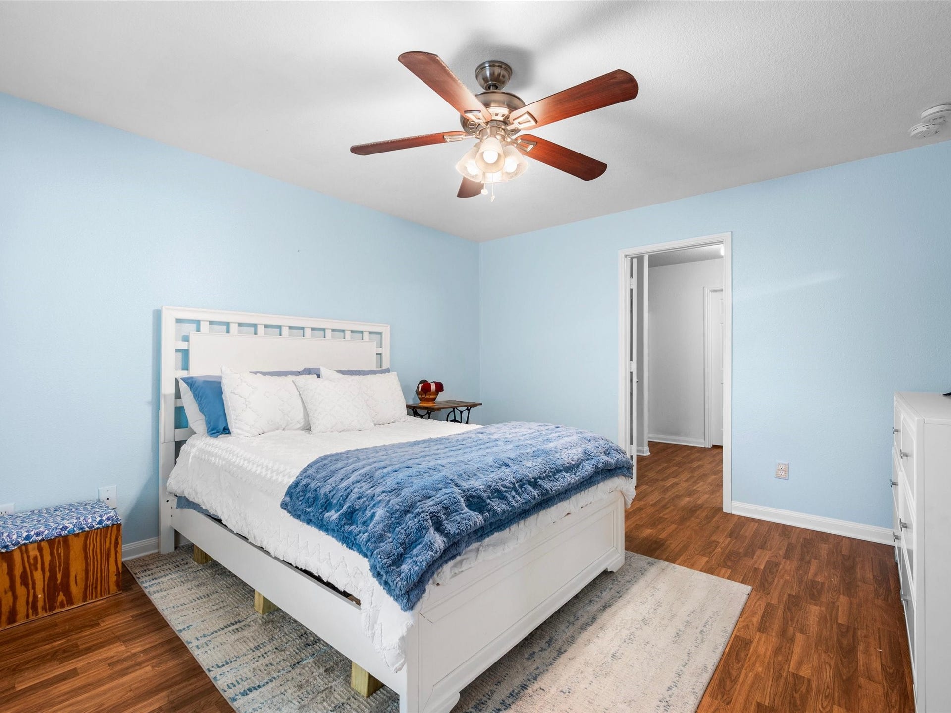 305 Pine Mist Lane, Conroe, TX 77304 The primary bedroom offers a comfortable retreat with space to relax.