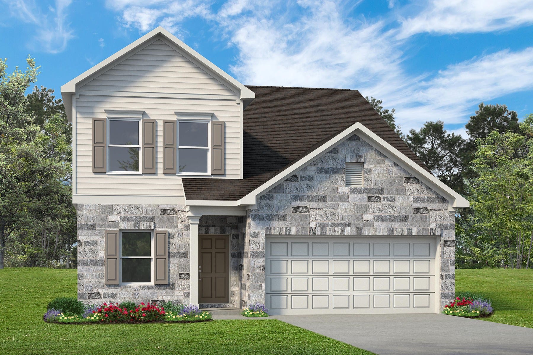 1920 N Riverside Circle, Dayton, TX 77535 The Shetland III- Elevation M