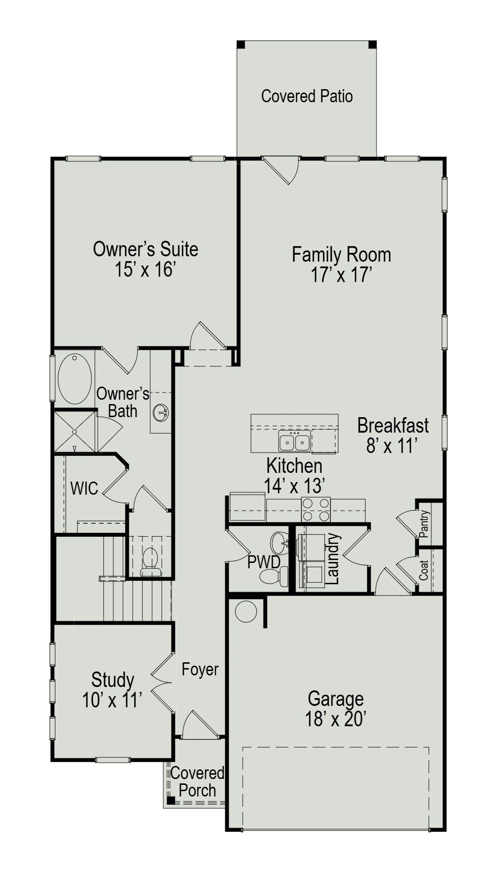 1920 N Riverside Circle, Dayton, TX 77535 First Floor