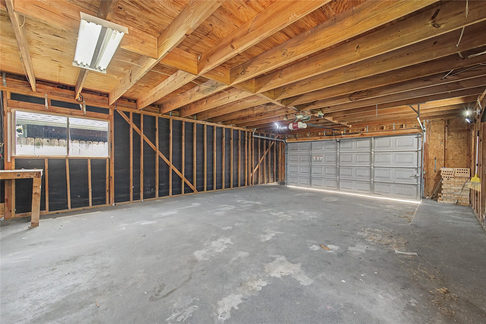 3615 Turtle Cove Drive, Pasadena, TX 77505 4 CAR GARAGE WITH 2ND FLOOR STORAGE