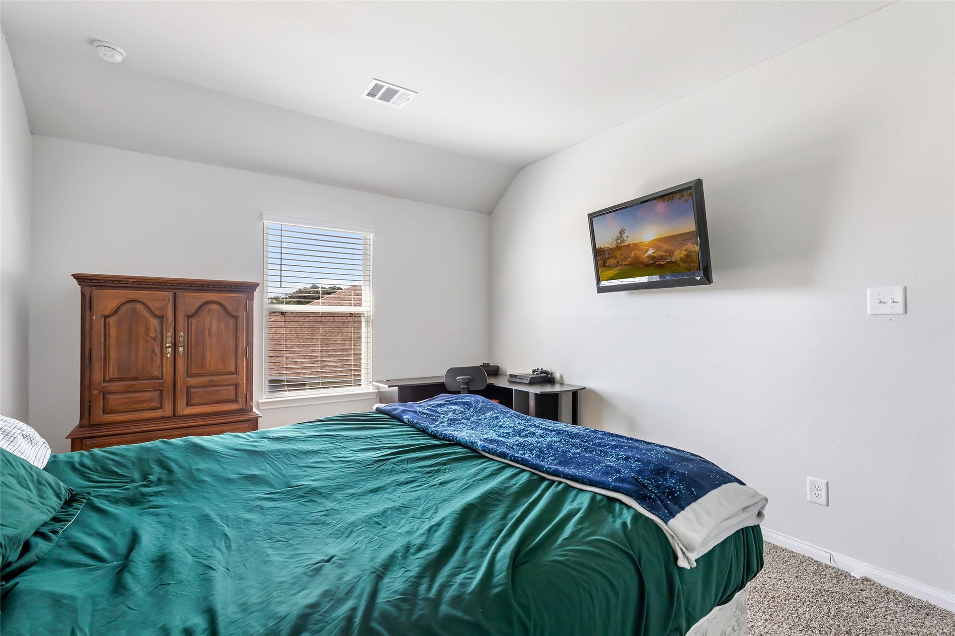 All 3 secondary bedrooms are are spacious and have large closets.
