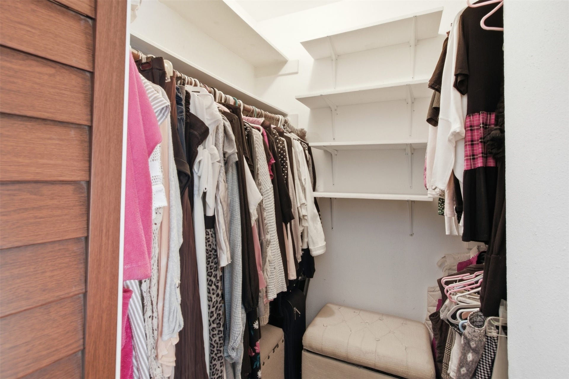 One of TWO walk in closets