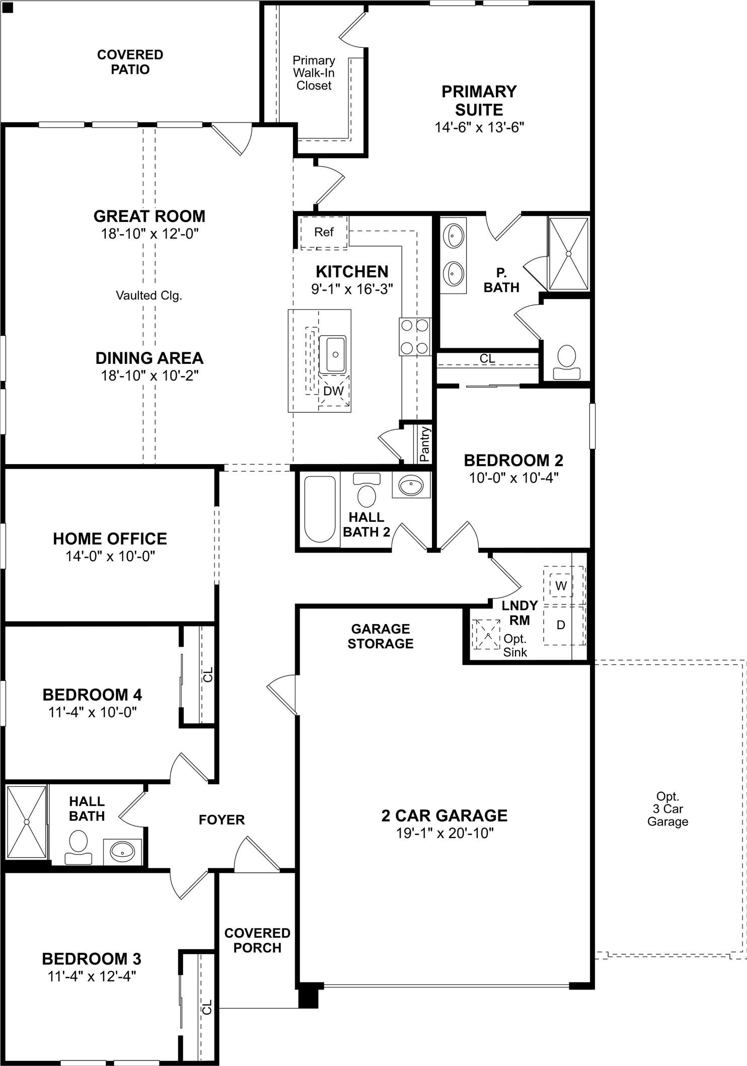 564 Day Station Drive, Dayton, TX 77535 The Passionflower II floor plan by K. Hovnanian Homes. 1st Floor shown. *Prices, plans, dimensions, features, specifications, materials, and availability of homes or communities are subject to change without notice or obligation.