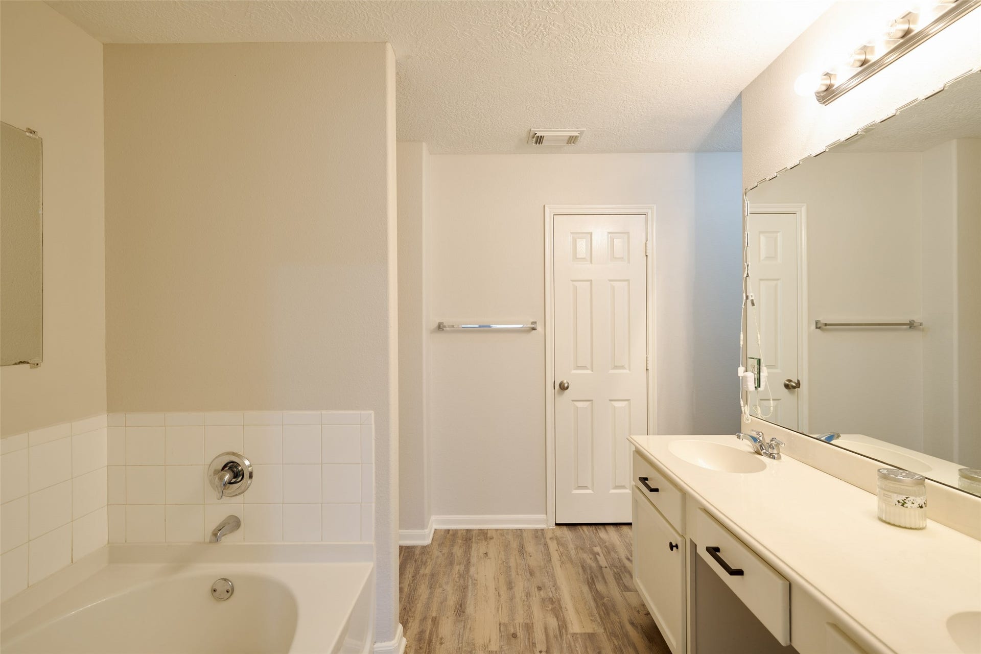 Primary bathroom - roomy enough for two!