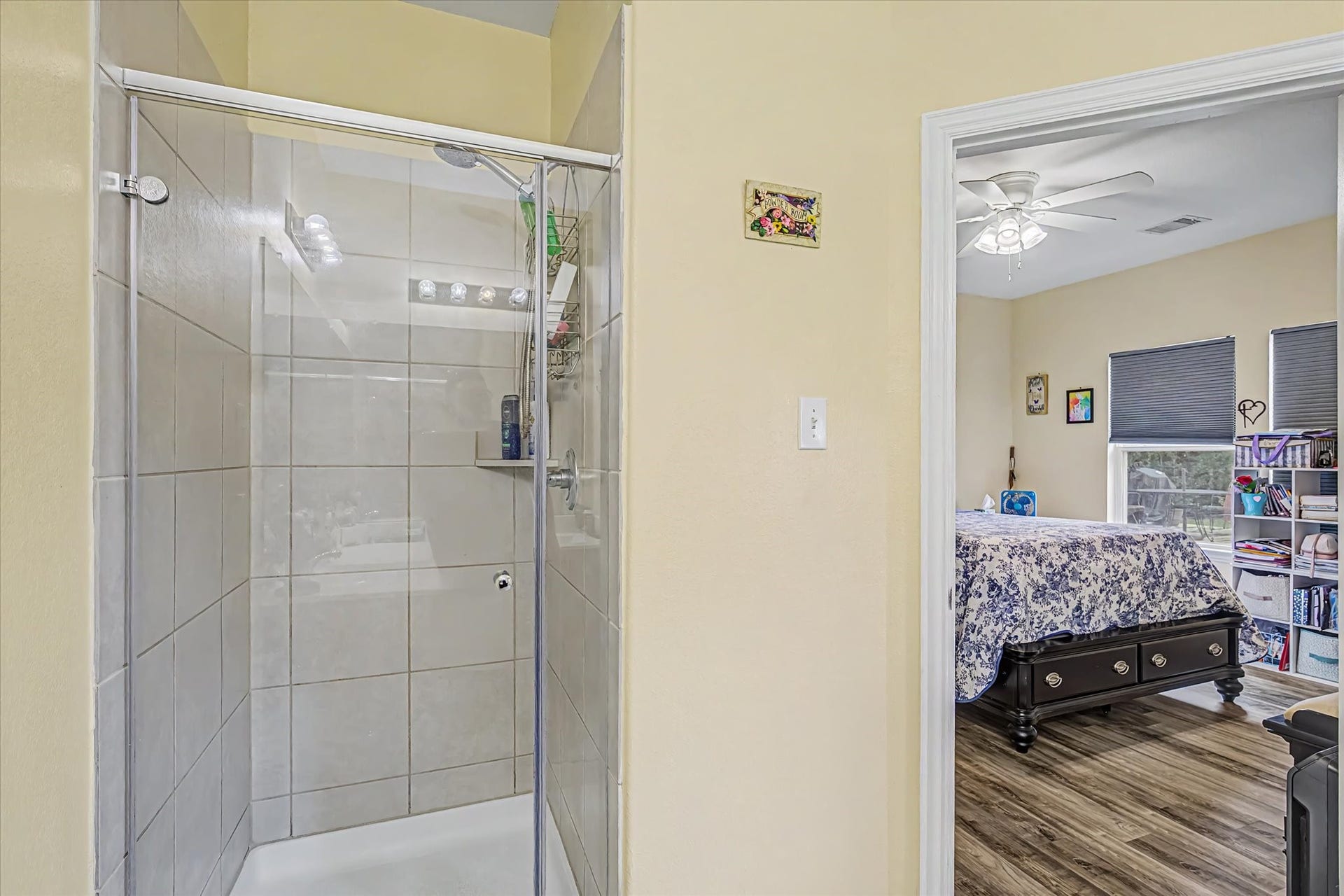 4914 Seaside Sparrow Lane, Baytown, TX 77521 Master bath also offers a separate shower
