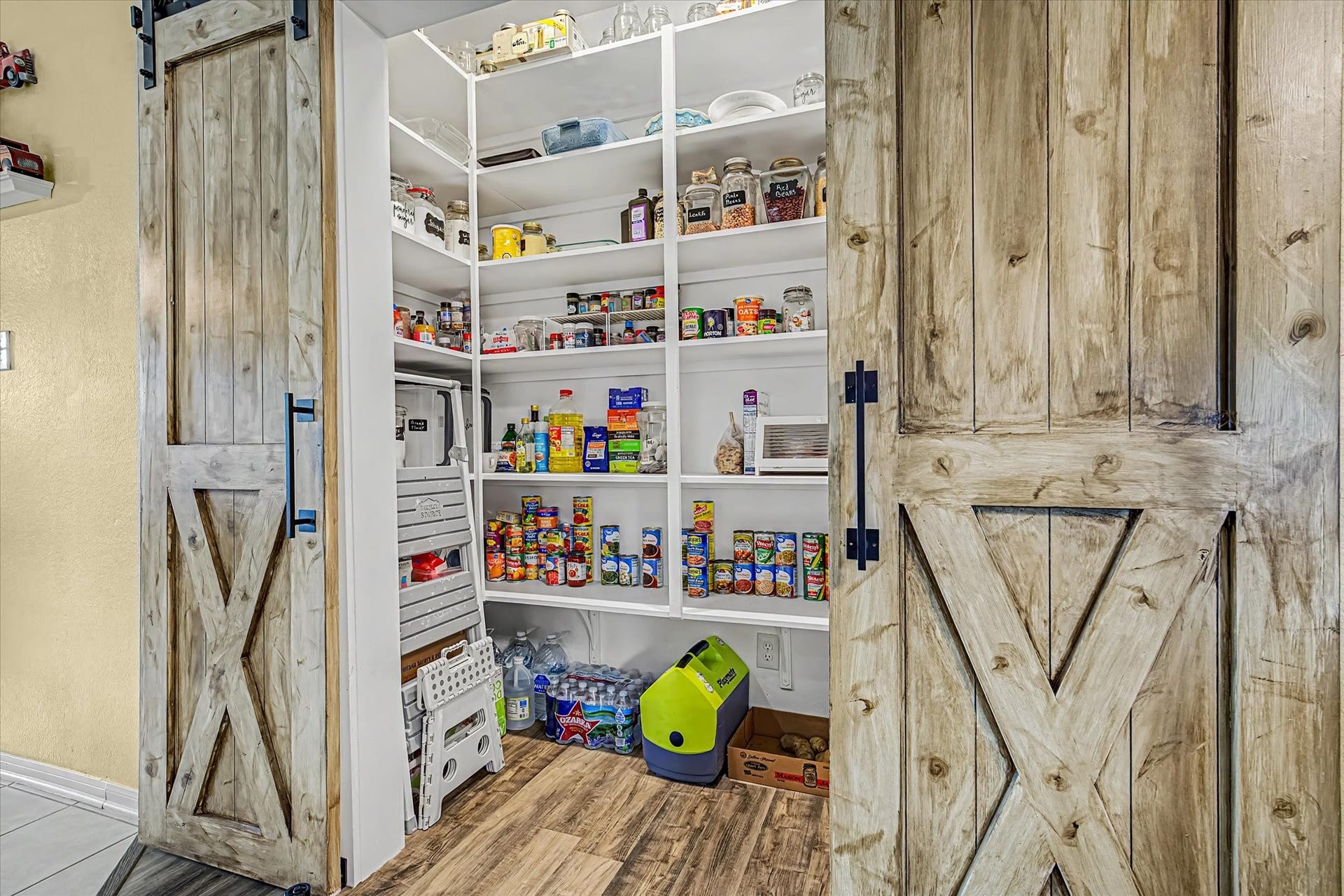 4914 Seaside Sparrow Lane, Baytown, TX 77521 1 of 2 pantries. This one is a large walk in pantry