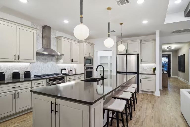 MODEL HOME images may NOT be consistent with the finished product.