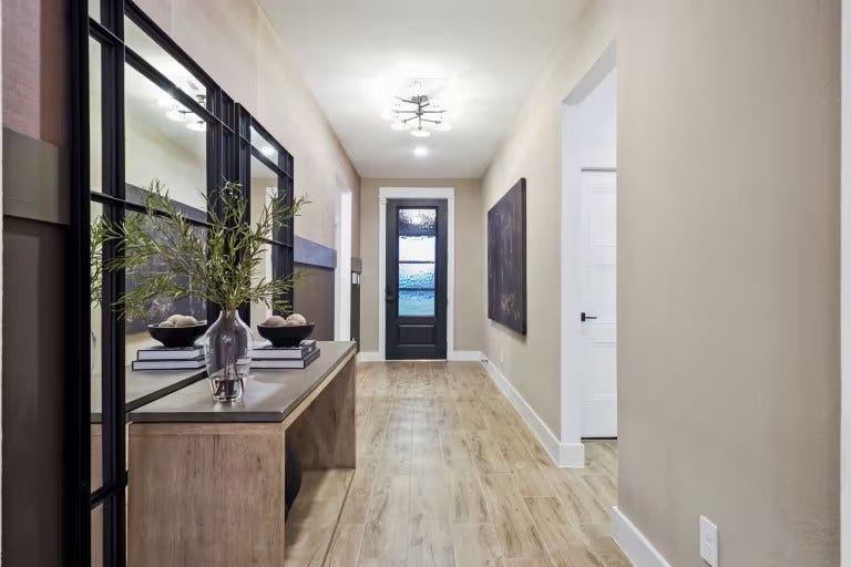 MODEL HOME images may NOT be consistent with the finished product.