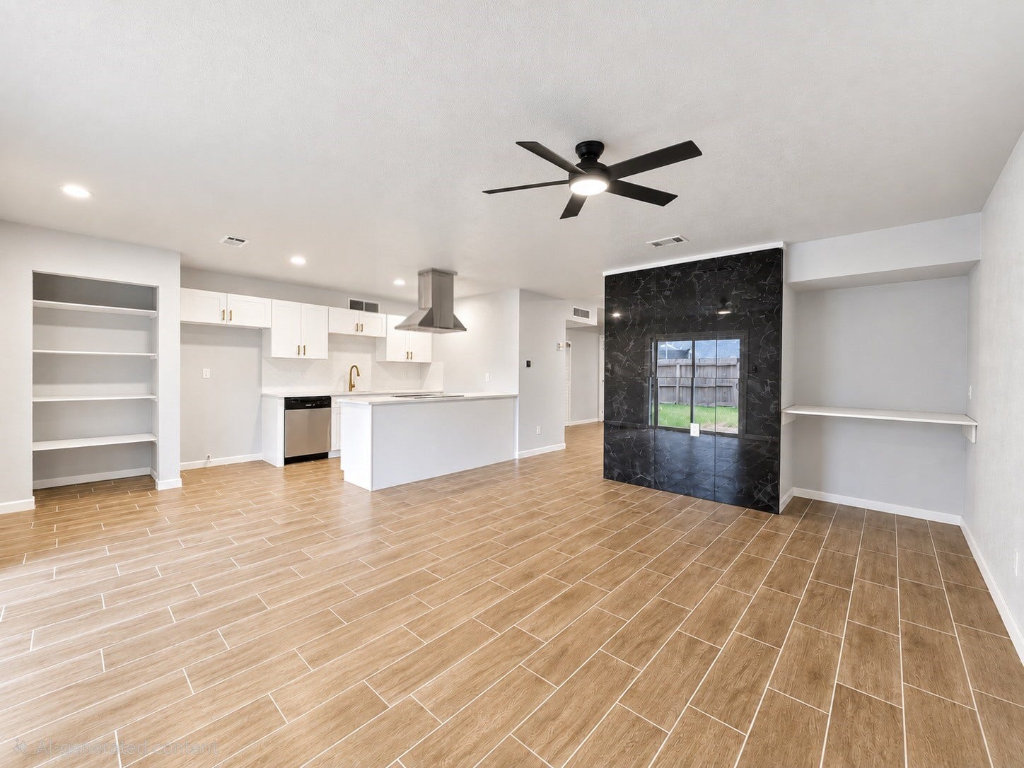 15623 Summer Briar Court, Missouri City, TX 77489 Spacious Kitchen and dining combo for cozy family gatherings. *Virtually Staged