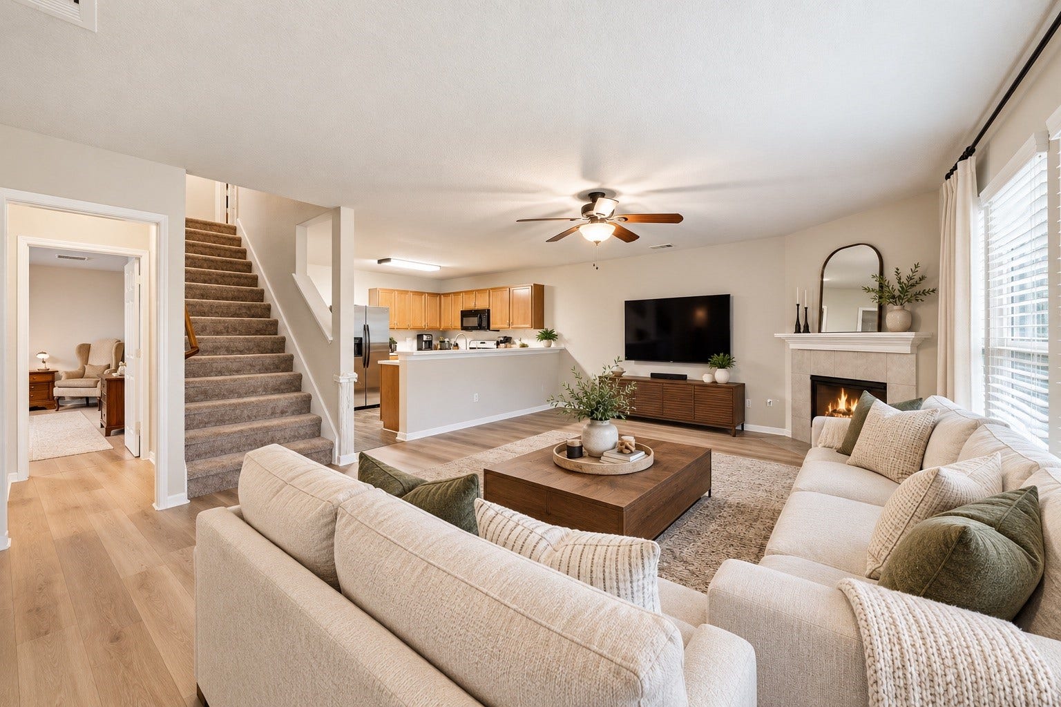 5019 Ivy Fair Way, Katy, TX 77449 Living room