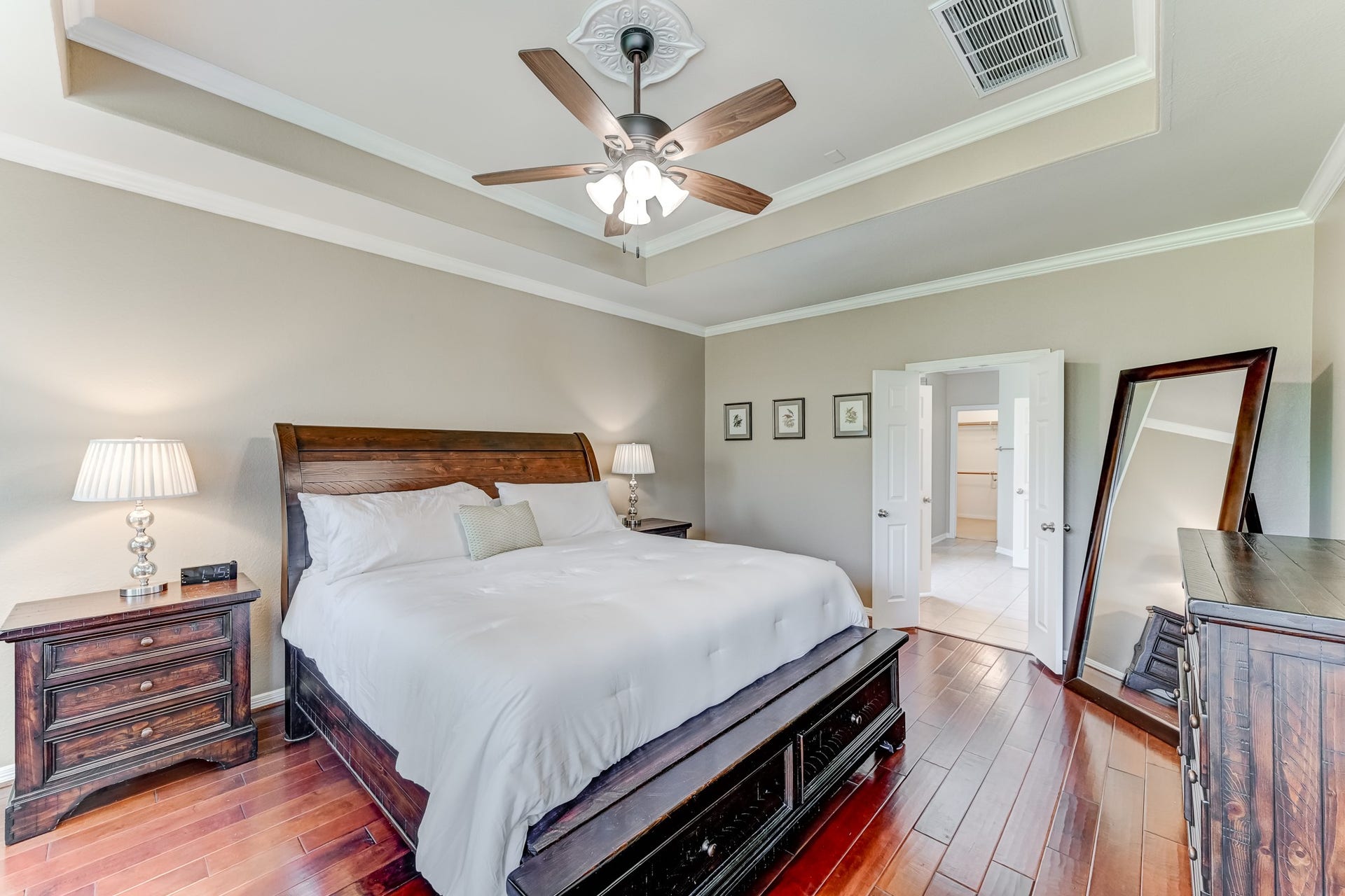 20722 Windrose Bend Drive, Spring, TX 77379 First-floor primary suite with plenty of room to unwind